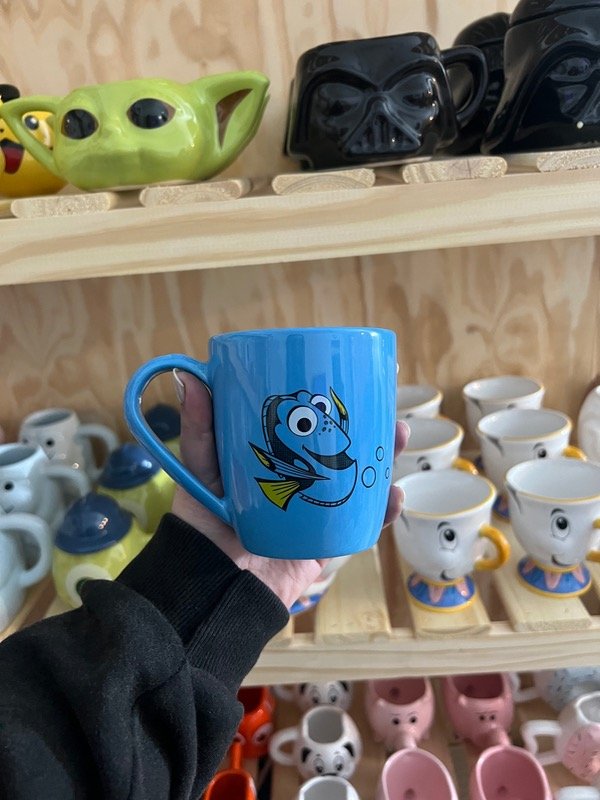 Producto - Taza cónica dory y Nemo