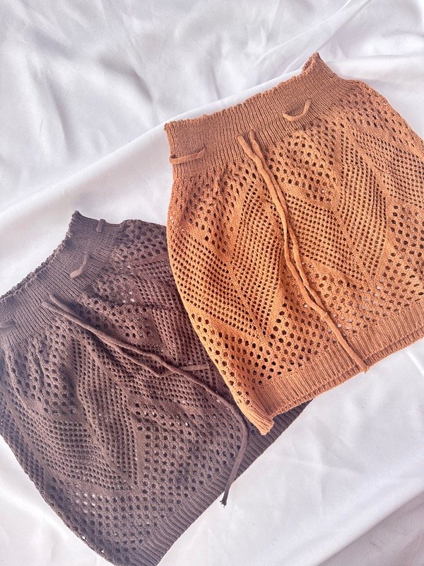 Producto - POLLERA CORTA TEJIDA sola