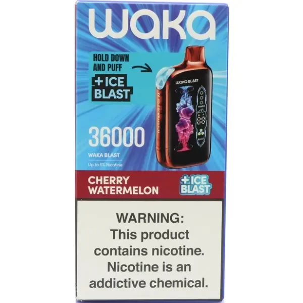 Producto - (POD DESCARTABLE) WAKA 36K BLAST - CHERRY WATERMELON