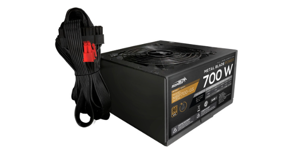 Producto - Fuente ATX 700W -80 plus bronze -modular -fan 12cm -active pfc -support PCIe 5.1