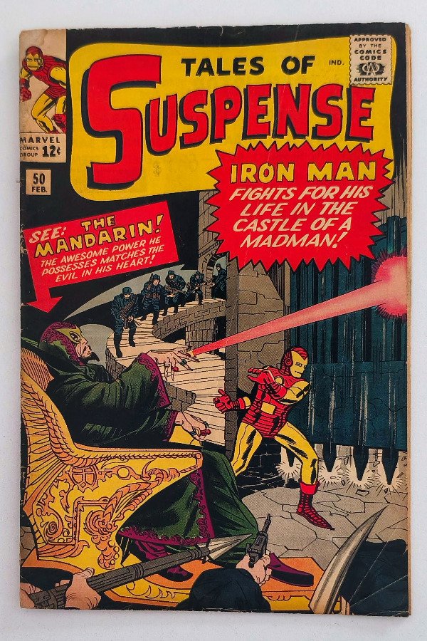 Producto - Tales of Suspense #50 (1964) - Clásico número con la 1ra aparición del Mandarin