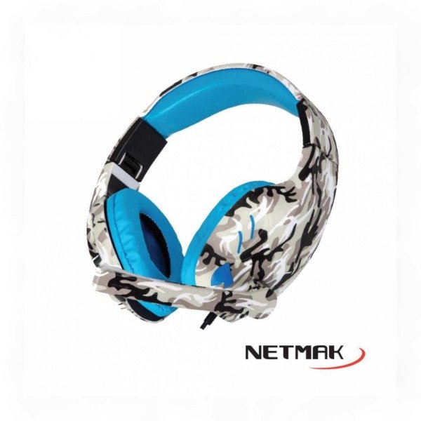 Producto - AURICULAR NETMAK VINCHA GAMER NM-COUNTER (C/MIC)