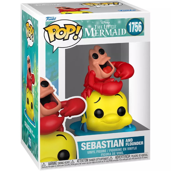 Producto - Sebastian 1756 And Flounder The Little Mermaid Disney