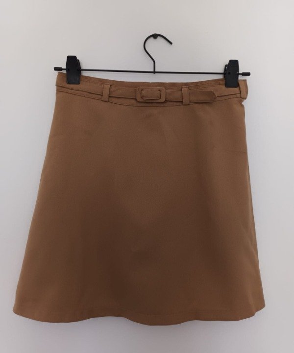 Producto - Pollera sastrera camel
