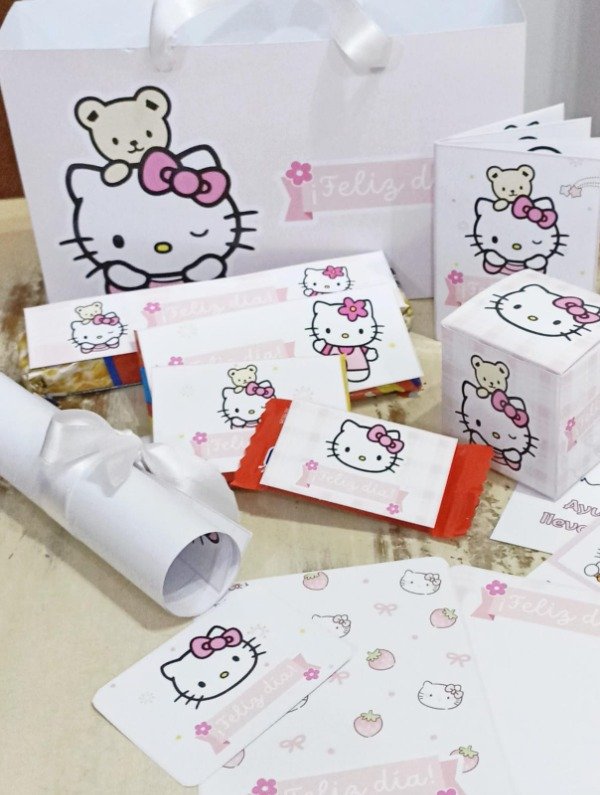 Producto - Kit Imprimible Editable en Canva souvenir para cumpeaños