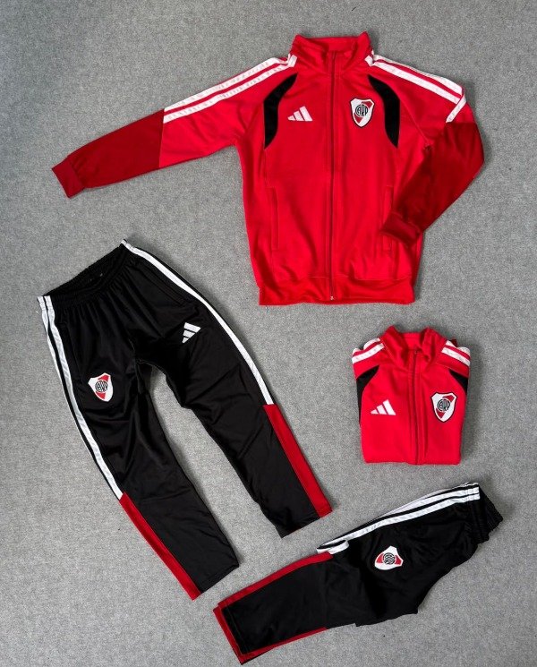 Producto - CONJUNTO RIVER PLATE FRIZADO ROJO 2026/2027 - 0