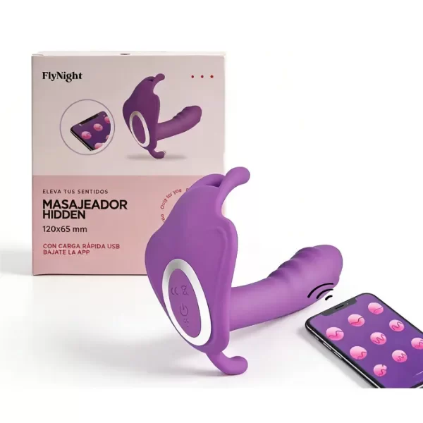 Producto - Vibrador Hidden - bluetooth control app