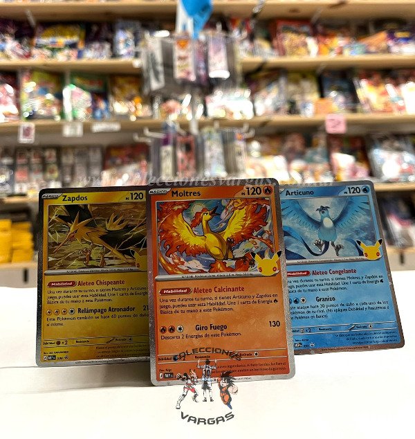 Producto - SET TRIO POKEMON 30TH ANIVERSARIO- CARTAS - 2
