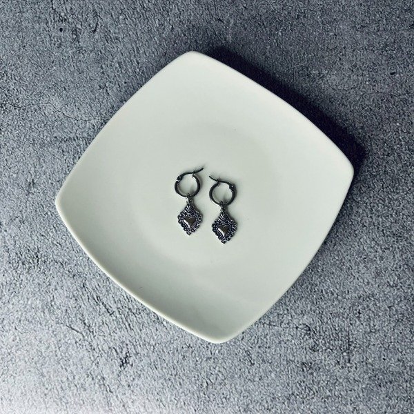 Producto - Argollitas AQ Corazón#3