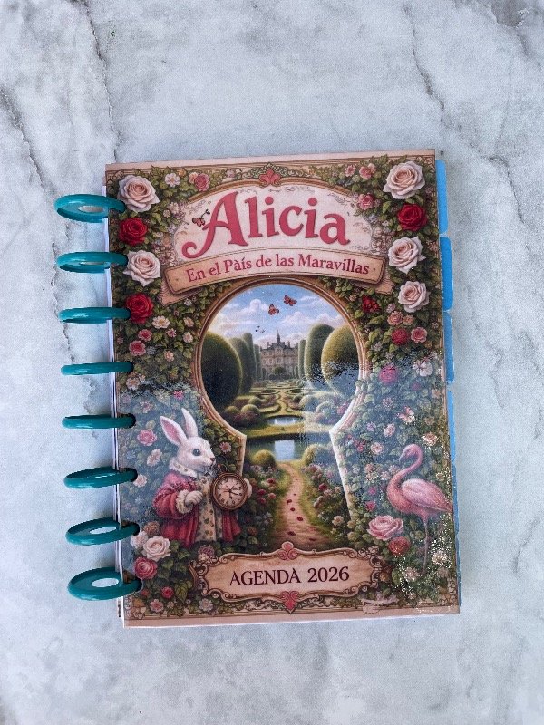 Producto - Agenda Alicia en el país de las maravillas 2026