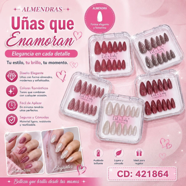 Producto - UÑAS ALMENDRA
