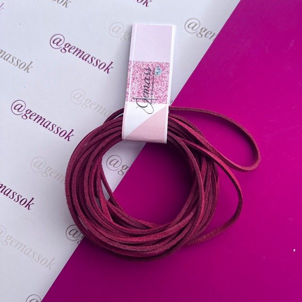 Producto - Gamuza bordo