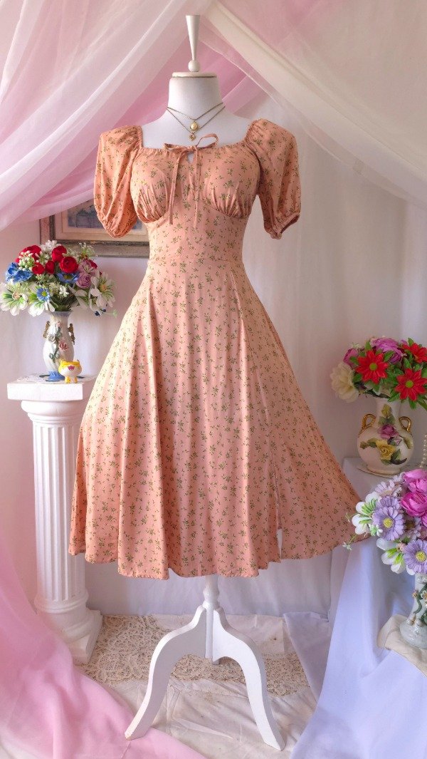 Producto - Vestido Caroline Rosa Estampado! IMPORTADO NUEVO - 6