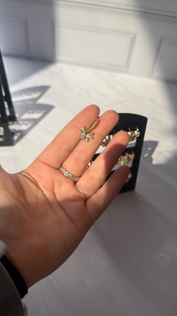 Producto - Argollitas butterfly