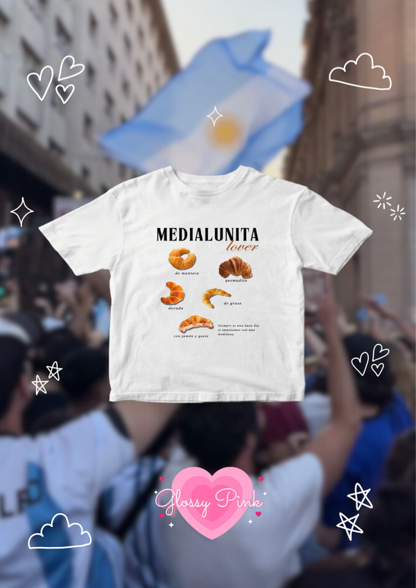 Baby Tee Medialunita Lover - DTF