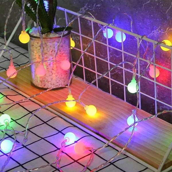 Producto - Luces bolitas multicolor