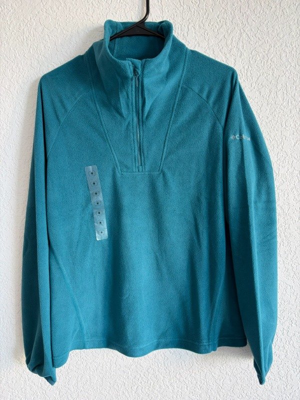 Producto - Columbia Polar Medio Cierre Verde