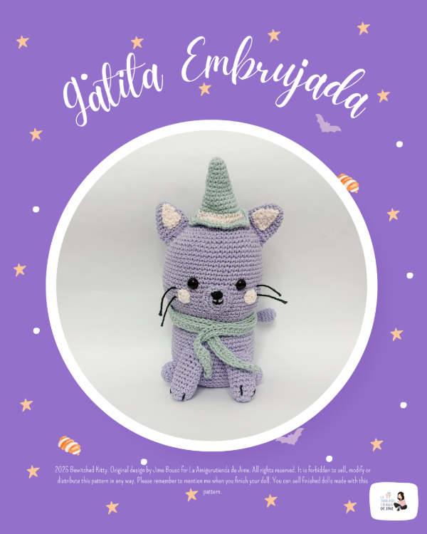 Producto - Guia de tejido Gatita Embrujada