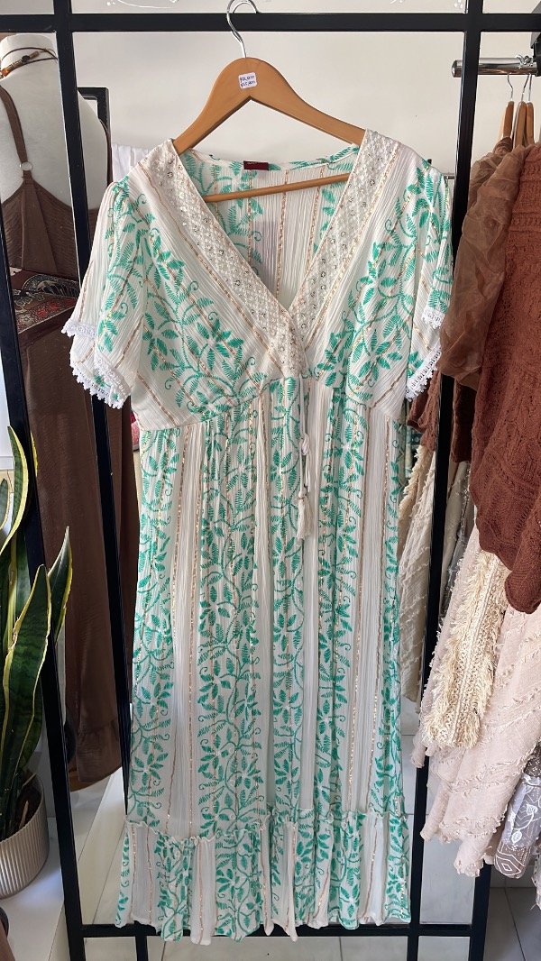 Producto - Vestido Lurex Green