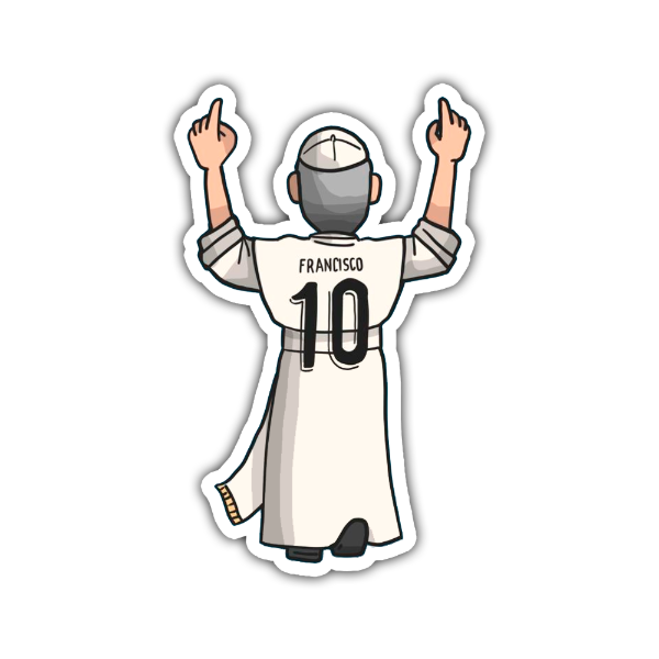 Producto - Sticker Cristianismo 4 Papa Francisco