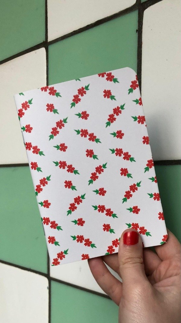Producto - margarita punzó - libreta