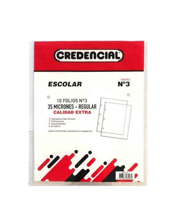 Producto - FOLIOS ESCOLAR CREDENCIAL P.P. x10u.	STICK NOTES