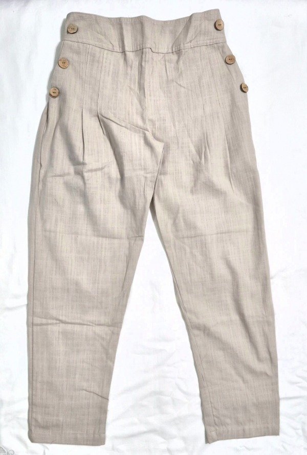 Producto - Babucha de lino (vison) - 0