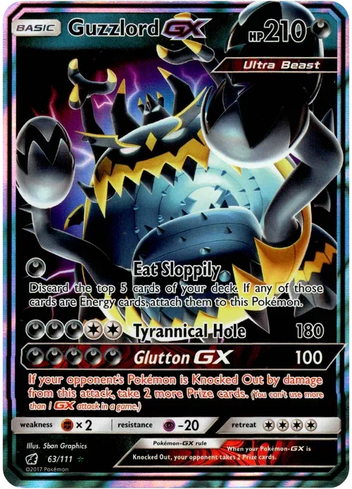 Producto - Guzzlord GX - 63/111 - Crimson Invasion - Holo