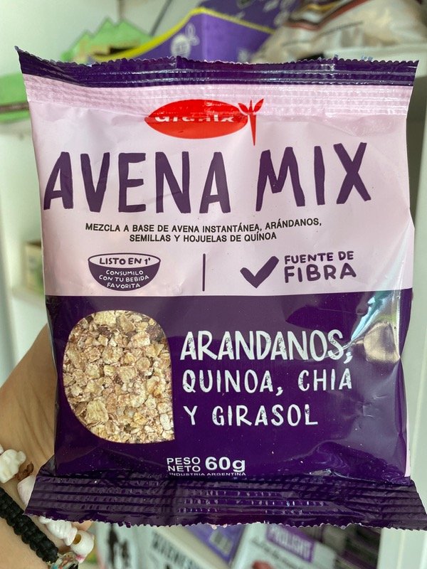 Producto - Avena Mix Arándanos