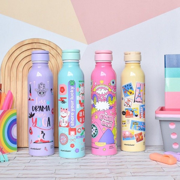 Producto - Botellas de aluminio estampadas