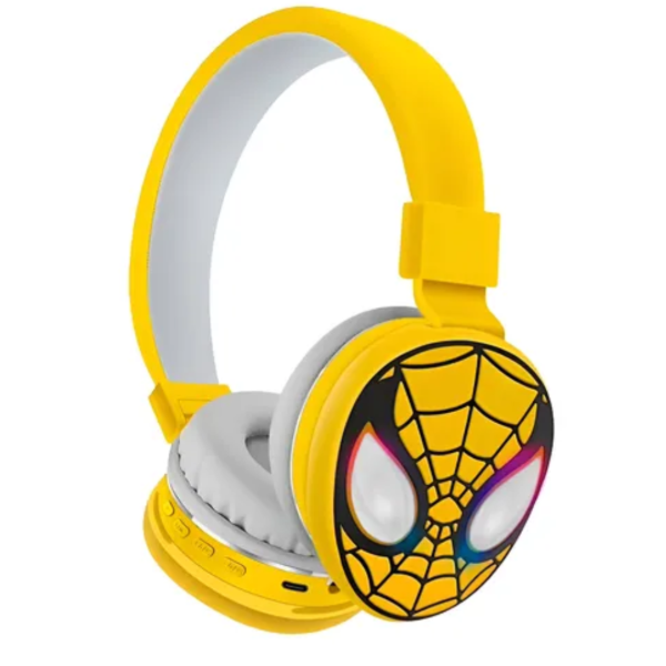 Producto - AURICULAR VINCHA SPIDERMAN BLUETOOTH, RADIO, MEMORIA, AUX kai