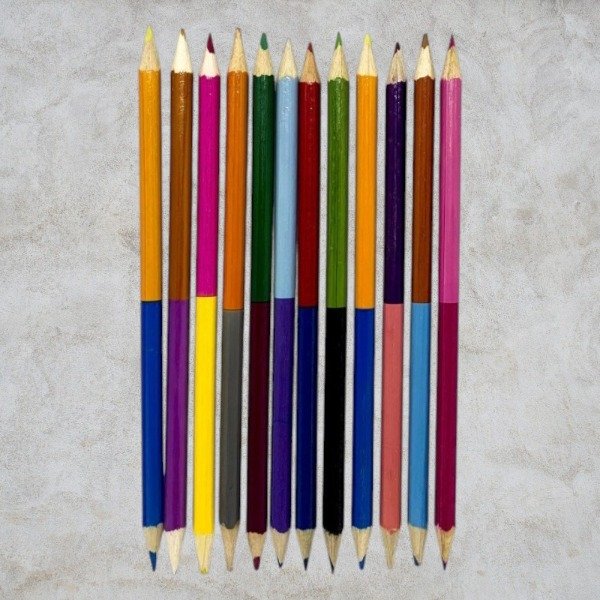 Producto - Lápices doble punta 24 colores - 1