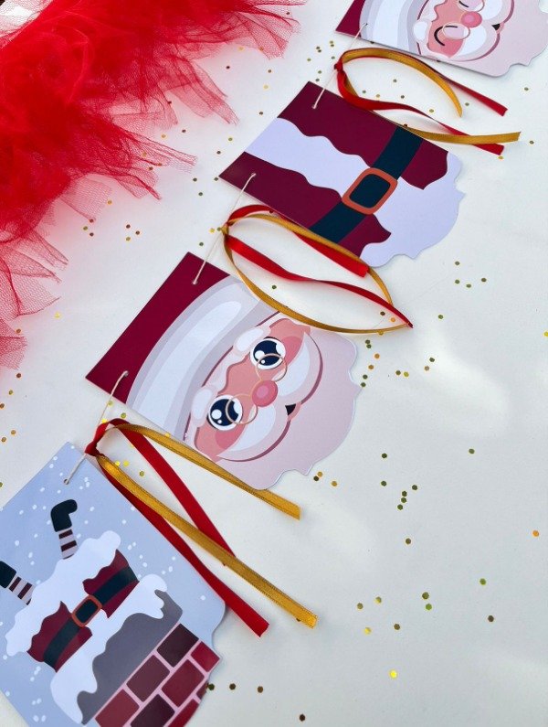 Producto - BANDERIN PAPA NOEL