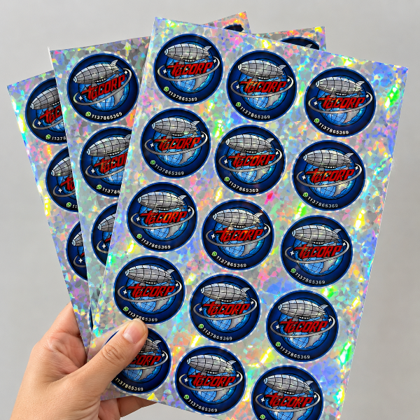 Producto - 100 HOLOGRAFICOS SIN CORTE - 0