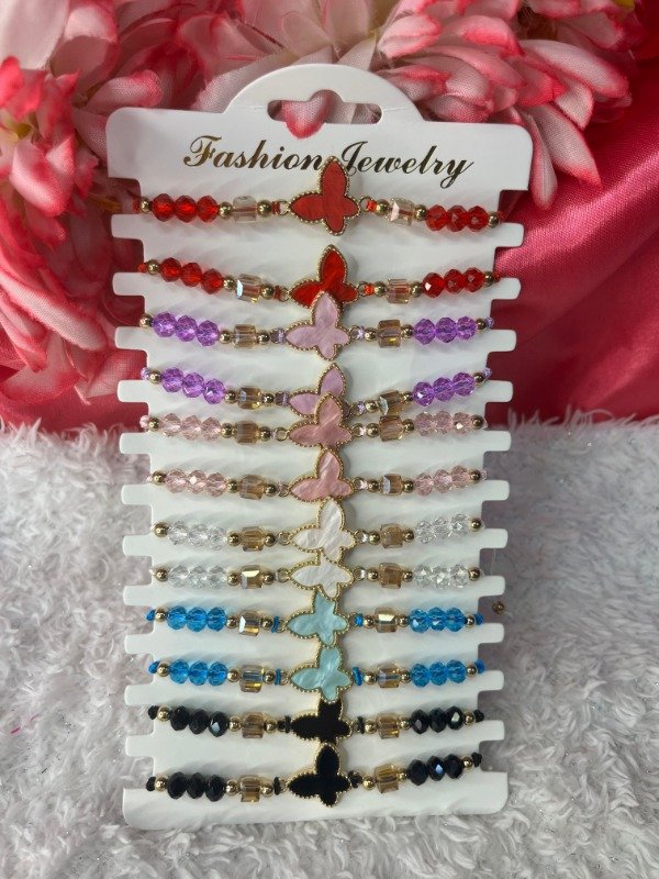 Producto - Pulsera mariposa grande colores