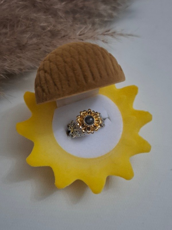 Producto - Anillo Girasol Te amo en 100 idiomas