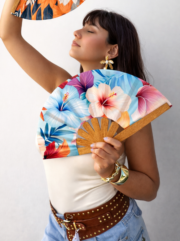 Producto - Abanico Hibisco