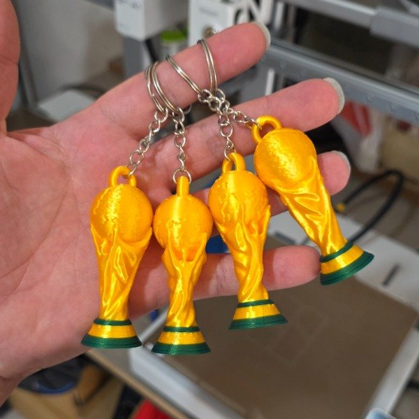 Producto - X20 llaveros Copa del mundo