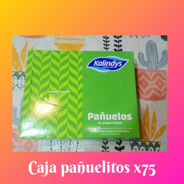 Producto - Caja pañuelitos x75