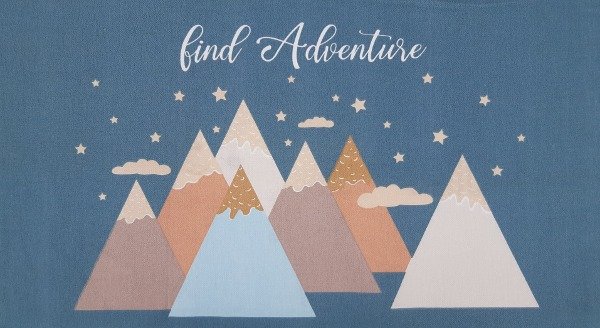 Producto - Almohadón grande montañas
