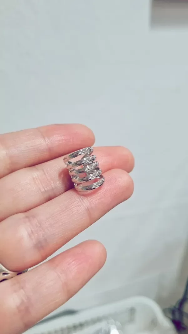 Producto - Cuff metalicos 5 lineas lisas