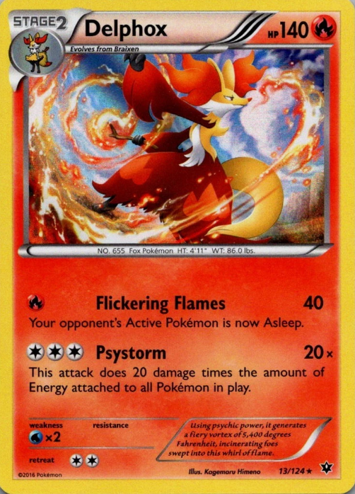 Producto - Delphox - 13/124 - Fates Collide - Holo