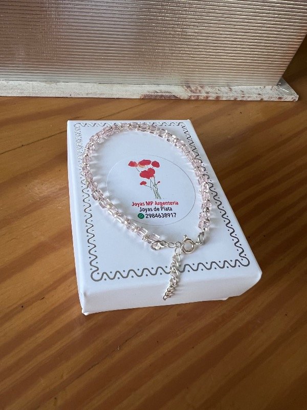 Producto - Pulsera cubo rosada