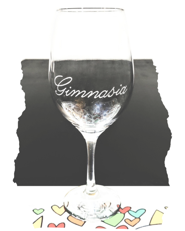 Producto - Copa de vino de 500 cc Gimnasia Esgrima La Plata