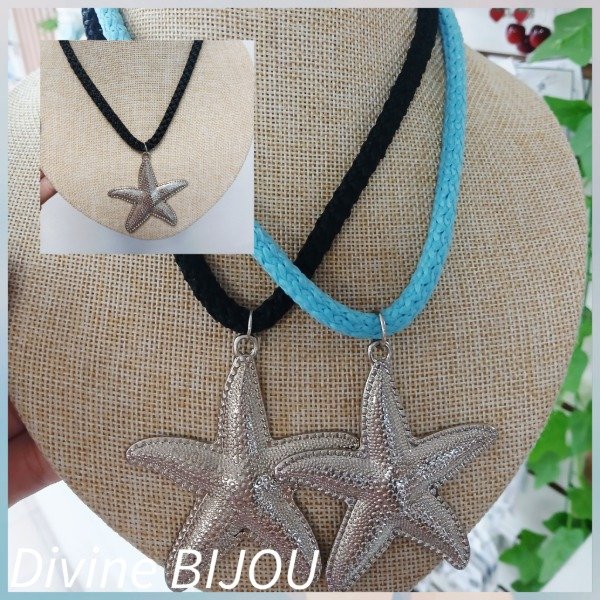 Producto - Collares de cordón grueso estrella