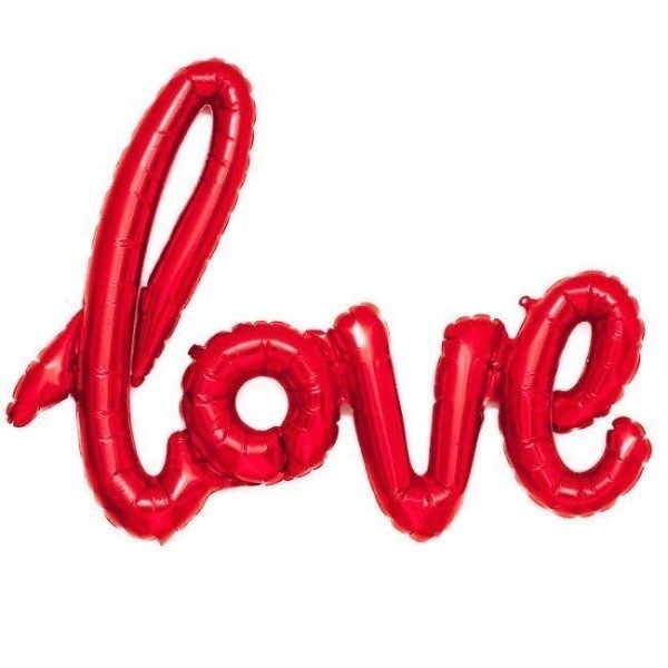 Producto - Globo love rojo 50cm