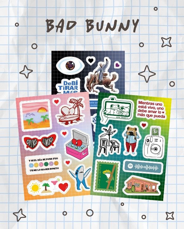 Producto - Planchas Bad Bunny - 0