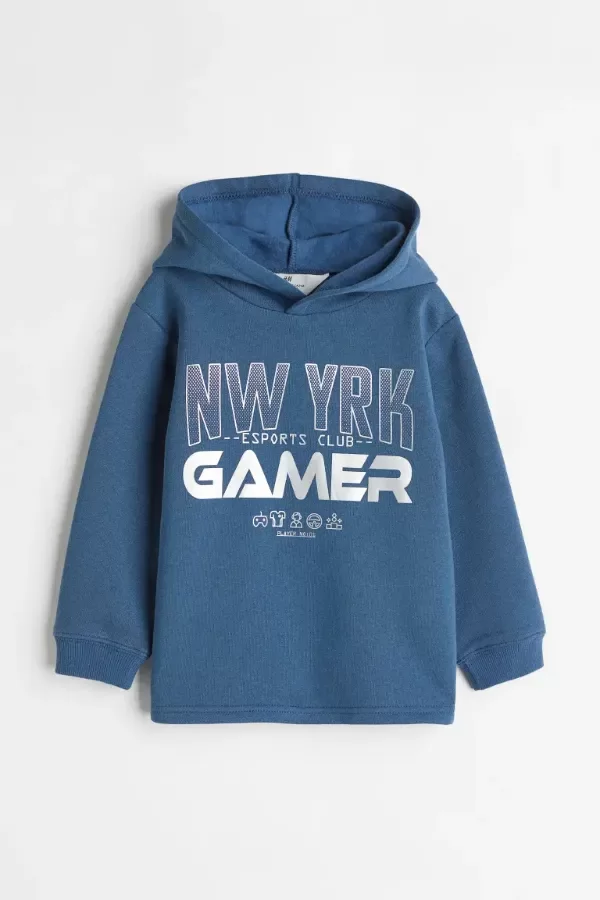 Producto - Buzo Frisado HM Azul NW YRK GAMER