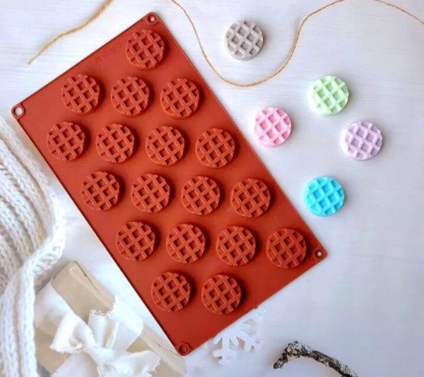 Producto - Molde mini waffles redondos