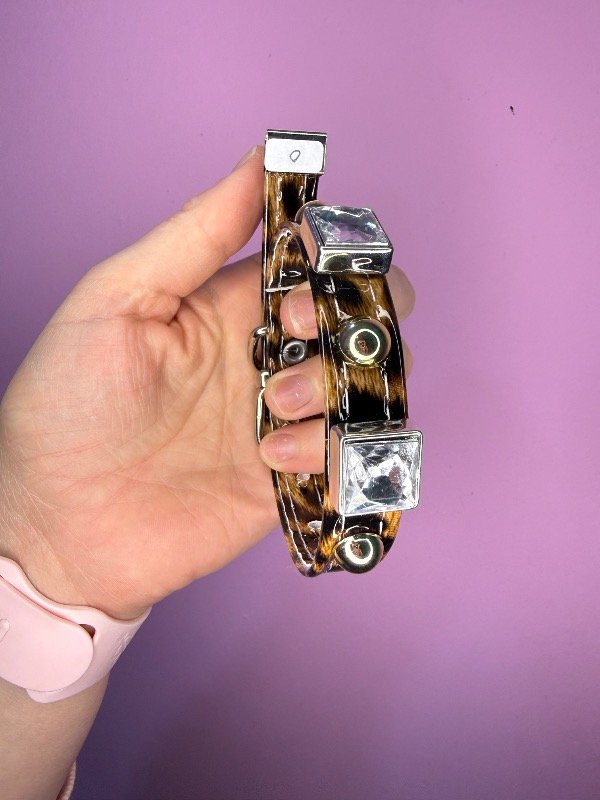 Producto - Collar Glamur Print Charol